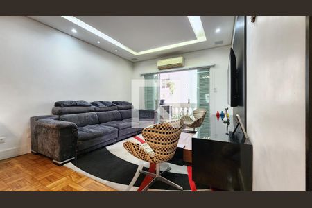 Sala de apartamento para alugar com 3 quartos, 180m² em Embaré, Santos