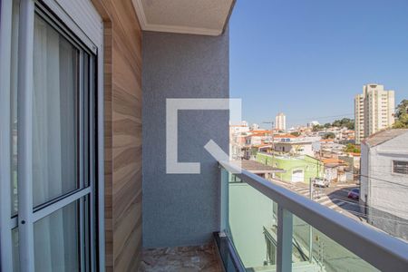 Varanda da Suíte de casa à venda com 3 quartos, 135m² em Vila Feliz, São Paulo