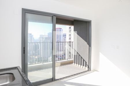 Sala e Cozinha de apartamento à venda com 1 quarto, 41m² em Jardim Vera Cruz, São Paulo