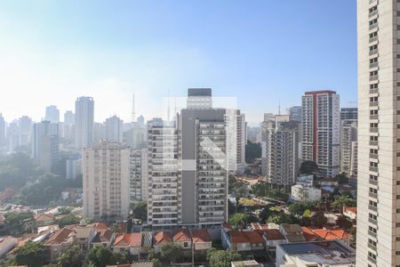 Vista da Sacada de apartamento à venda com 1 quarto, 41m² em Jardim Vera Cruz, São Paulo