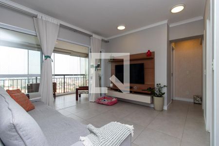 Sala de apartamento à venda com 2 quartos, 70m² em Jardim Leonor Mendes de Barros, São Paulo