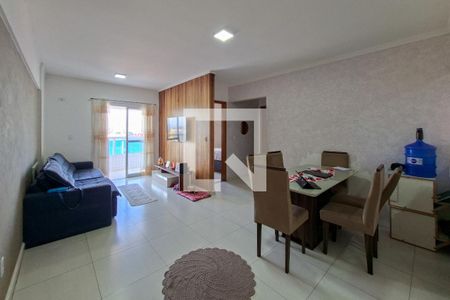 Sala de apartamento para alugar com 2 quartos, 82m² em Vila Tupi, Praia Grande