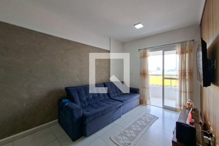 Sala de apartamento para alugar com 2 quartos, 82m² em Vila Tupi, Praia Grande