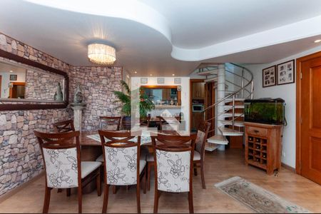 Sala de Jantar de apartamento à venda com 3 quartos, 172m² em Bela Aliança, São Paulo
