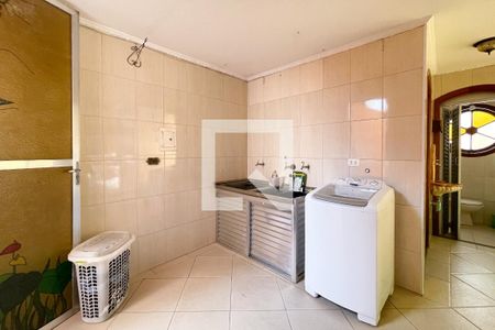 Área de Serviço de casa à venda com 6 quartos, 380m² em Baeta Neves, São Bernardo do Campo