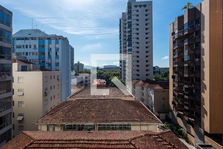 Vista de apartamento para alugar com 1 quarto, 58m² em Aparecida, Santos