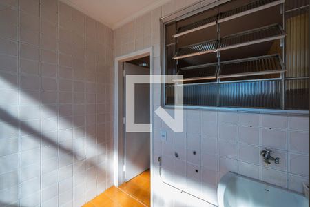 Área de serviço de apartamento para alugar com 1 quarto, 58m² em Aparecida, Santos