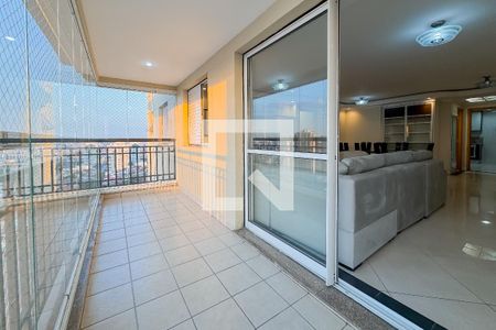 Varanda da Sala de apartamento para alugar com 3 quartos, 143m² em Ipiranga, São Paulo