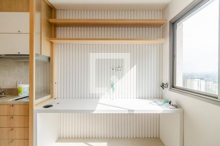 Sala de apartamento à venda com 1 quarto, 28m² em Pinheiros, São Paulo