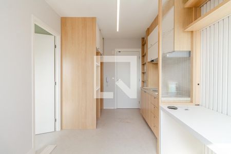 Sala de apartamento à venda com 1 quarto, 28m² em Pinheiros, São Paulo
