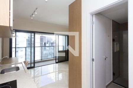 Studio de kitnet/studio para alugar com 1 quarto, 26m² em Indianópolis, São Paulo