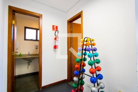 Área comum - Academia de apartamento à venda com 3 quartos, 200m² em Vila Bastos, Santo André