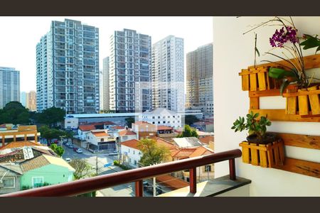 Varanda de apartamento à venda com 3 quartos, 90m² em Tatuapé, São Paulo