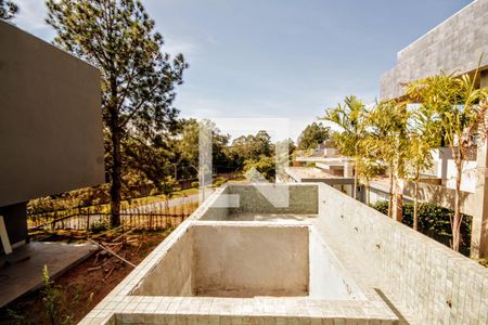 Piscina de casa de condomínio à venda com 4 quartos, 403m² em Rosário, Nova Lima