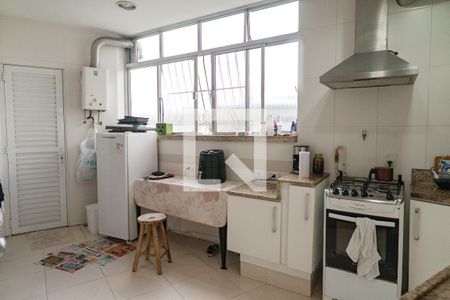 Cozinha de apartamento à venda com 3 quartos, 80m² em Icaraí, Niterói