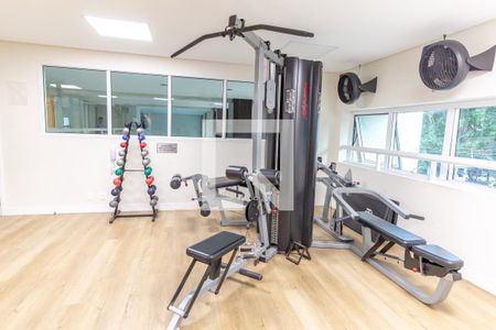 Área comum - Academia de apartamento para alugar com 1 quarto, 113m² em Moema, São Paulo