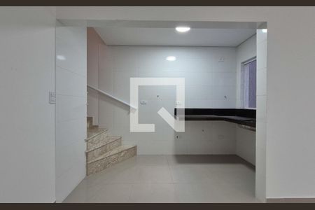 Cozinha de apartamento à venda com 3 quartos, 138m² em Vila Curuçá, Santo André