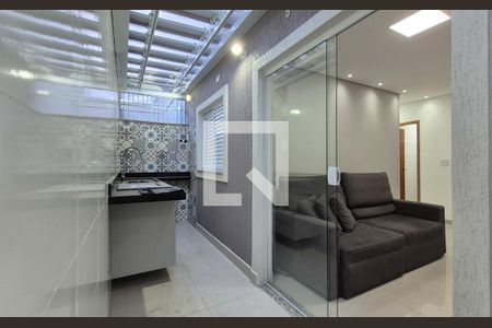 Área comum de apartamento à venda com 3 quartos, 76m² em Vila Curuçá, Santo André