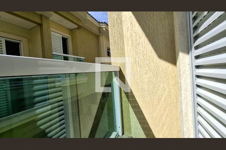 Varanda Suíte 1 de casa de condomínio à venda com 2 quartos, 120m² em Vila Príncipe de Gales, Santo André