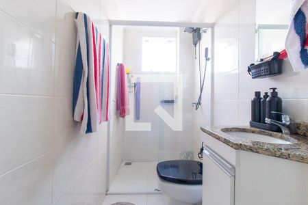 Banheiro Social de apartamento à venda com 2 quartos, 100m² em Portão, Curitiba