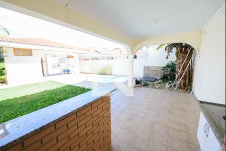 Churrasqueira de casa de condomínio para alugar com 4 quartos, 380m² em Esplanada Independência, Taubaté