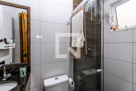 Banheiro da Suíte 1 de casa de condomínio à venda com 2 quartos, 65m² em Jardim Penha, São Paulo