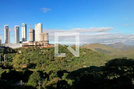 Vista da Sala de apartamento à venda com 3 quartos, 115m² em Vale do Sereno, Nova Lima