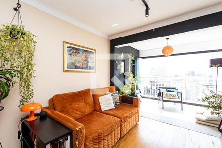 Sala de apartamento à venda com 2 quartos, 76m² em Consolação, São Paulo