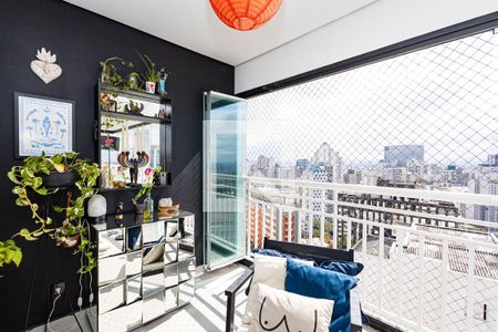 Varanda de apartamento à venda com 2 quartos, 76m² em Consolação, São Paulo