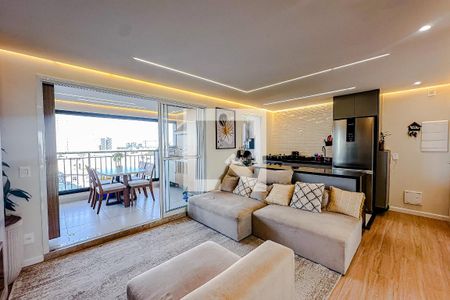 Sala de apartamento à venda com 2 quartos, 82m² em Brás, São Paulo