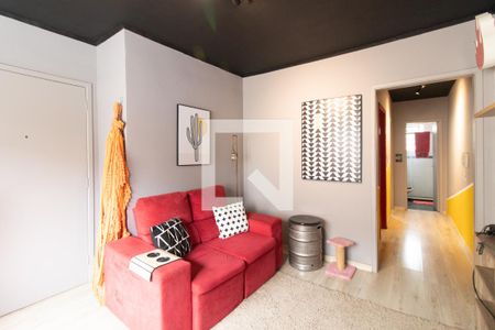 Sala de apartamento à venda com 1 quarto, 41m² em Menino Deus, Porto Alegre