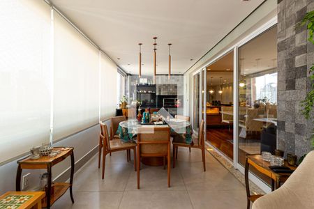 Varanda de apartamento à venda com 3 quartos, 147m² em Vila Gertrudes, São Paulo