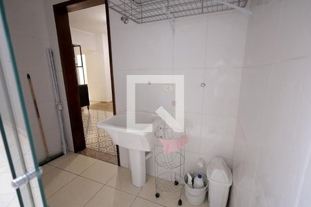 Área de Serviço de apartamento à venda com 3 quartos, 110m² em Vila Valparaíso, Santo André