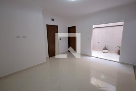 Sala de apartamento à venda com 3 quartos, 110m² em Vila Valparaíso, Santo André