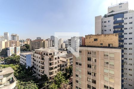 Vista Sala de apartamento à venda com 3 quartos, 144m² em Santa Cecilia, São Paulo