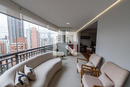 Varanda de apartamento à venda com 3 quartos, 171m² em Jardim Vila Mariana, São Paulo
