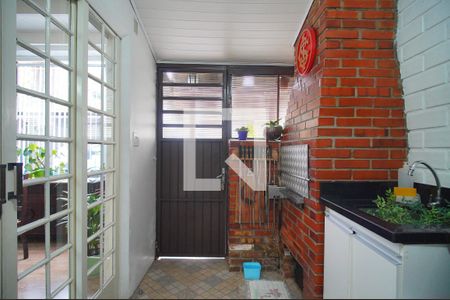 Espaço Gourmet de casa de condomínio à venda com 2 quartos, 90m² em Rondônia, Novo Hamburgo