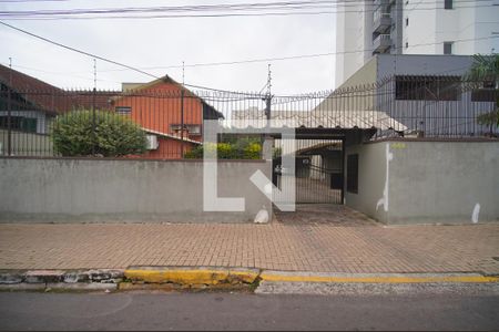 Fachada de casa de condomínio à venda com 2 quartos, 90m² em Rondônia, Novo Hamburgo