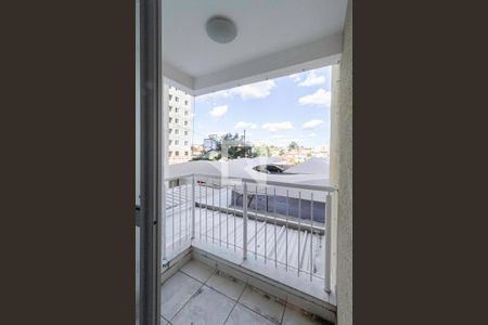Varanda da sala de apartamento à venda com 2 quartos, 56m² em Jardim Guanabara, Belo Horizonte
