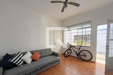 Sala de apartamento para alugar com 2 quartos, 78m² em Ponta da Praia, Santos