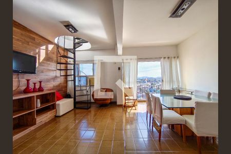 Sala de apartamento à venda com 2 quartos, 115m² em Rocha, Rio de Janeiro