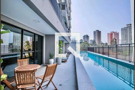 Área comum - Piscina de apartamento para alugar com 1 quarto, 30m² em Jardim Prudência, São Paulo