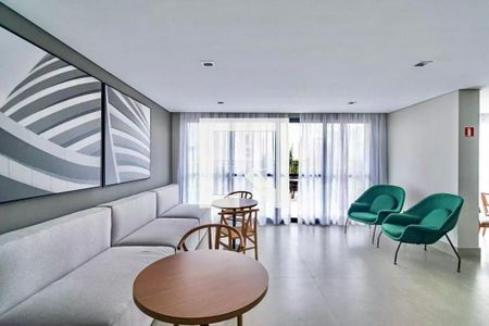 Área comum - Salão de festas de apartamento para alugar com 1 quarto, 30m² em Jardim Prudência, São Paulo