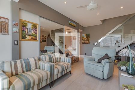 Sala de apartamento à venda com 3 quartos, 209m² em Rio Branco, Porto Alegre