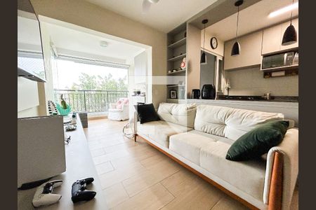 Sala de apartamento para alugar com 2 quartos, 66m² em Santo Amaro, São Paulo