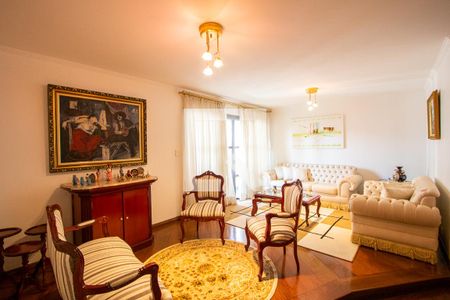 Sala de apartamento à venda com 3 quartos, 180m² em Vila Bastos, Santo André