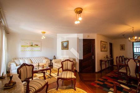 Sala de apartamento à venda com 3 quartos, 180m² em Vila Bastos, Santo André