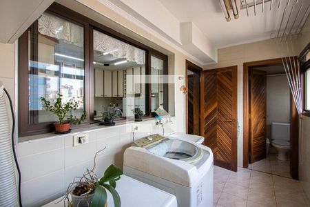 Área comum de apartamento à venda com 3 quartos, 180m² em Vila Bastos, Santo André
