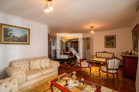 Sala de apartamento à venda com 3 quartos, 180m² em Vila Bastos, Santo André