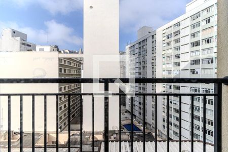 Varanda de kitnet/studio para alugar com 1 quarto, 34m² em República, São Paulo